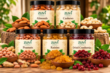 Trail Snack Mix - Almonds | Cashews | Peanuts | Raisins | Dried Cranberries