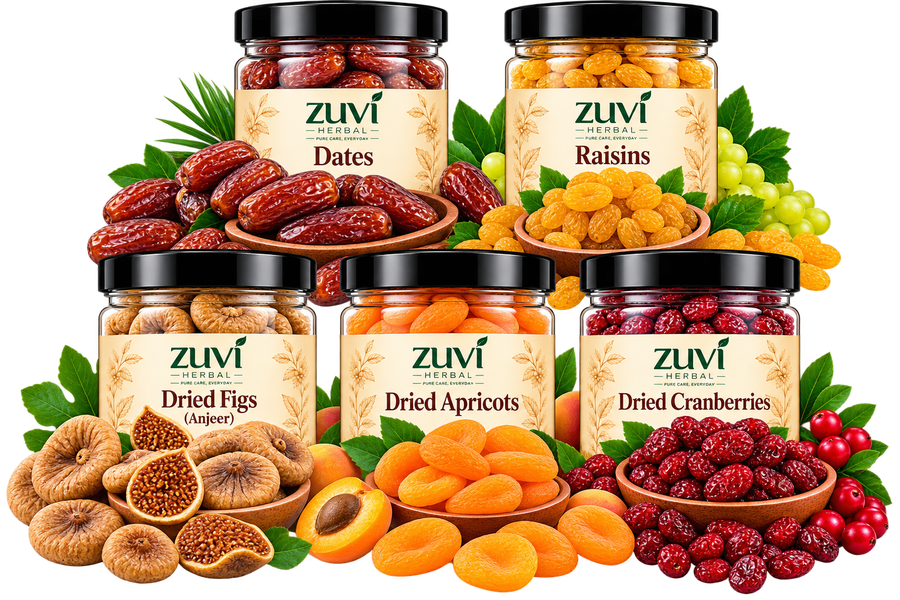 Mixed Dry Fruits - Dates | Raisins | Dried Figs | Dried Apricots | Dried Cranberries