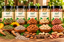 Seeds & Nuts Mix - Pumpkin Seeds | Sunflower Seeds | Almonds | Cashews | Peanuts