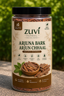 Zuvi Herbal Arjuna Bark / Arjun Chhaal – Natural Whole Herb