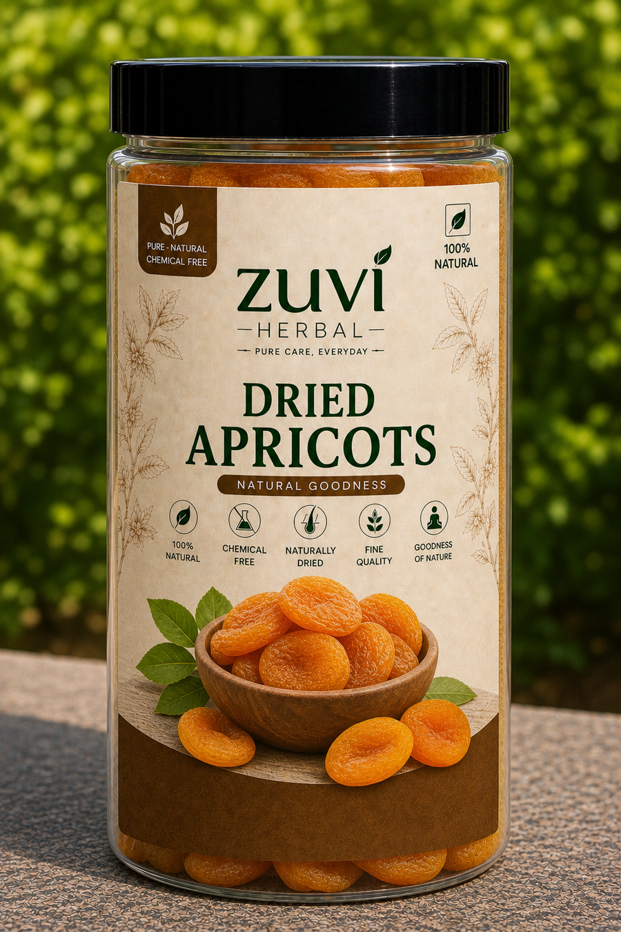 Zuvi Herbal Dried Apricots – Natural Dry Fruit