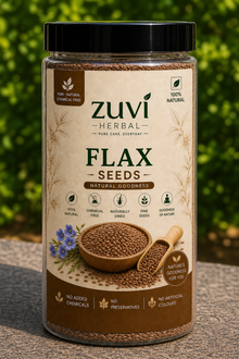Zuvi Herbal Flax Seeds – Natural Seeds