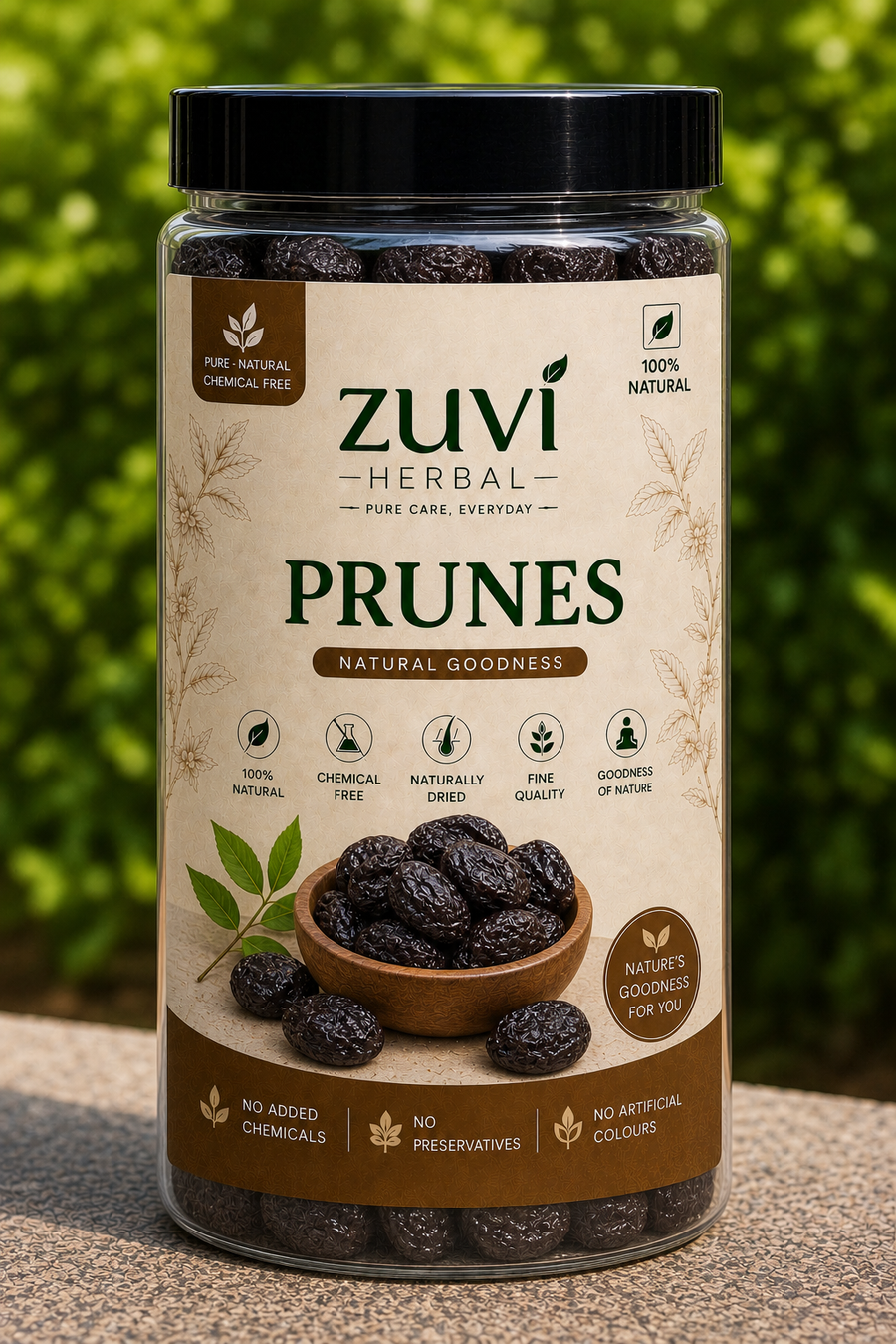 Zuvi Herbal Prunes – Natural Dry Fruit
