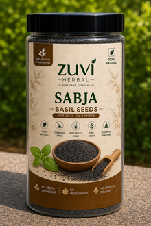 Zuvi Herbal Sabja / Basil Seeds – Natural Seeds